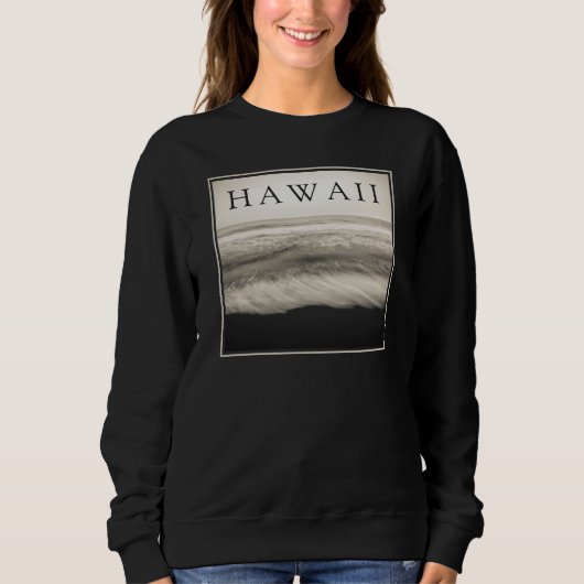 Sweatshirt Big Island Beach Hawaii (Devant)