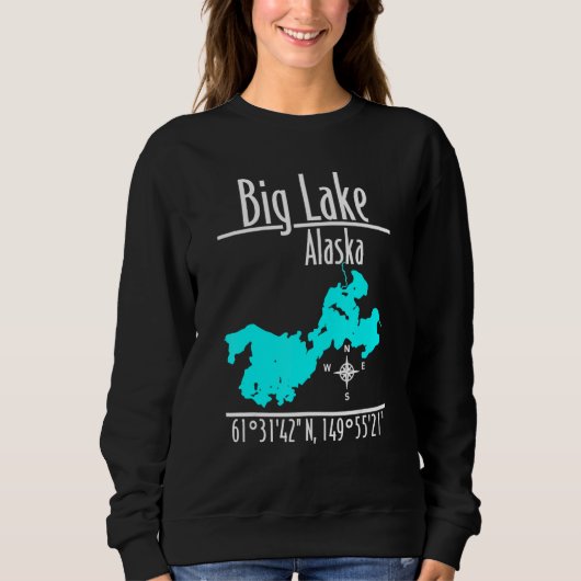 Sweatshirt Big Lake - Alaska_1 (Devant)