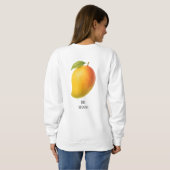 Sweatshirt Big Mango, Sweet Fruit and Name (Dos entier)