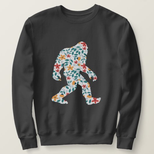 SWEATSHIRT BIGFOOT FLORAL (Design devant)