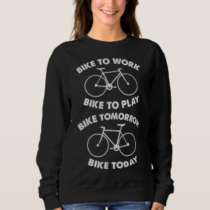 Sweatshirt Bike Forever - Cyclisme Cool