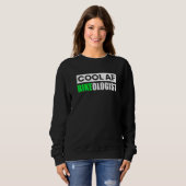 Sweatshirt Biker Cool Af Bikeologist Motorcycle équitation (Devant entier)