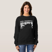 Sweatshirt Biker Cool Grandpas Ride Motorcycles (Devant entier)