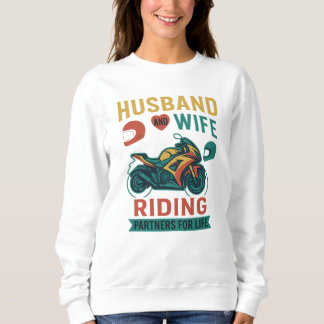 Sweatshirt Biker couple
