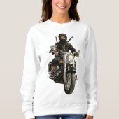 Sweatshirt Biker Ninja (Devant)
