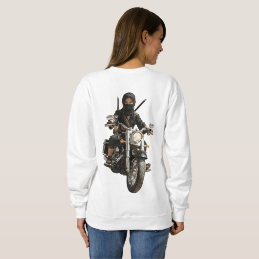 Sweatshirt Biker Ninja (Dos entier)