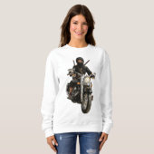 Sweatshirt Biker Ninja (Devant entier)