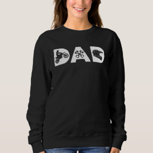 Sweatshirt Biker Papa Bike Rider Papa