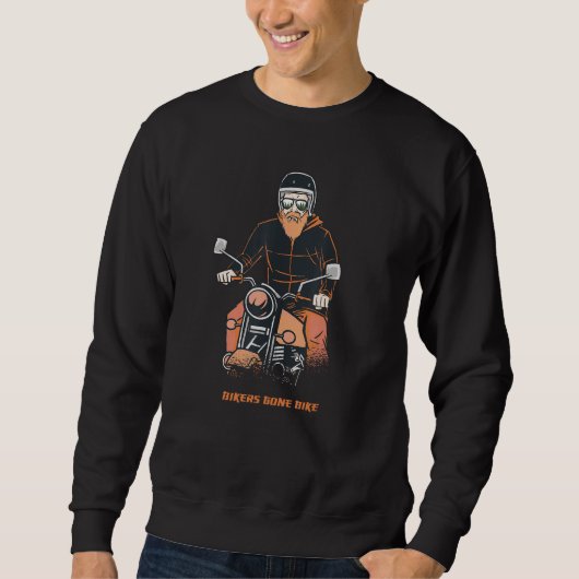 Sweatshirt Bikers Gone Bike (Devant)