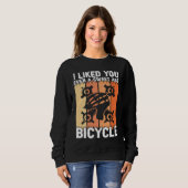 Sweatshirt Biking and Cycling (Devant entier)
