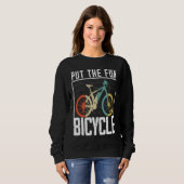 Sweatshirt Biking and Cycling    4 (Devant entier)