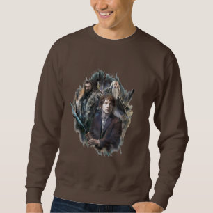Sweatshirt BILBO BAGGINS™, Thorin et Gandalf
