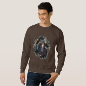 Sweatshirt BILBO BAGGINS™, Thorin et Gandalf (Devant entier)