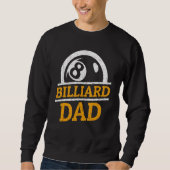 Sweatshirt Billiard Papa - Billiard Pool Team (Devant)