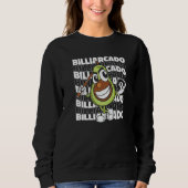 Sweatshirt Billiardcado  Billiard Player Billard Table 8 Ball (Devant)