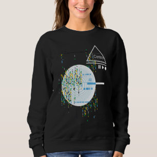 Sweatshirt Binary Code Retro Geek programmeur ordinateur Nerd