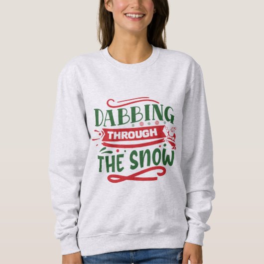Sweatshirt Bingo à neige (Devant)