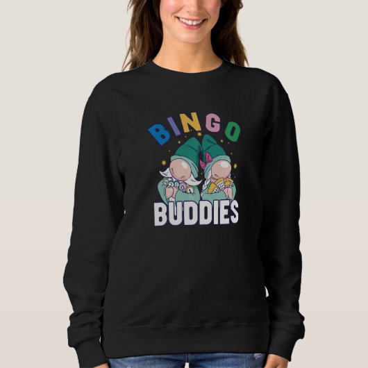 Sweatshirt Bingo Card Game Grandma Bingo Player Bingo Cards   (Devant)