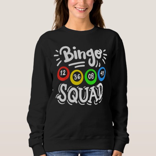 Sweatshirt Bingo Squad 1 (Devant)