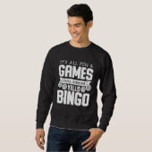Sweatshirt Bingo Yells Funny Bingo Funny Bingo (Devant entier)