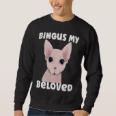 Sweatshirt Bingus My Beloved Cat (Devant)