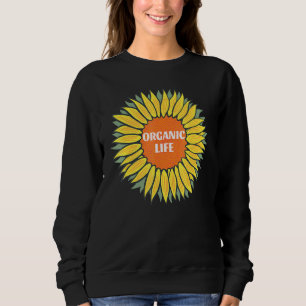 Sweatshirt Bio Life mignonne Hipster Boho Cuisine Jardinage S