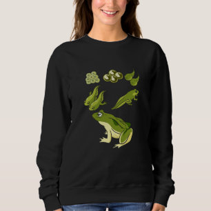 Sweatshirt Biologie - Cycle de vie de la grenouille