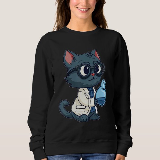 Sweatshirt Biologist Cute Scientist Science Student Biology (Devant)