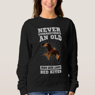 Sweatshirt Biologiste des cerfs-volants rouges Ornithologiste