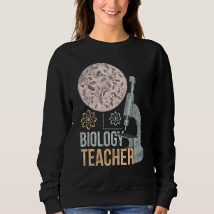 Sweatshirt Biologiste Microbiologie Biologie Professeur Micro
