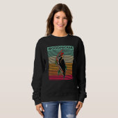 Sweatshirt Biologiste ornithologue Oiseaux de pics forestiers (Devant entier)