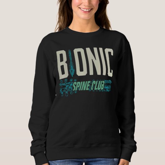 Sweatshirt Bionic Spine Surgery Lumbar Spinal Fusion Back Rec (Devant)