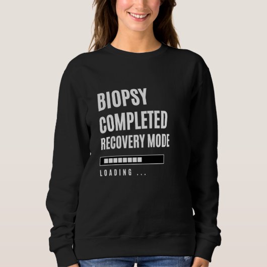 Sweatshirt Biopsie Terminé Mode de récupération Hôpital de dé (Devant)