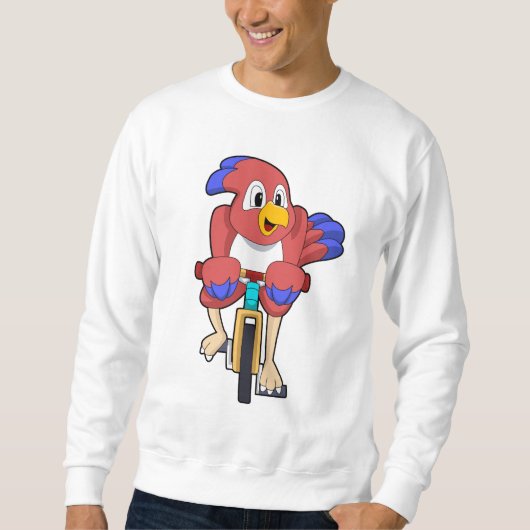 Sweatshirt Bird with bicycle (Devant)