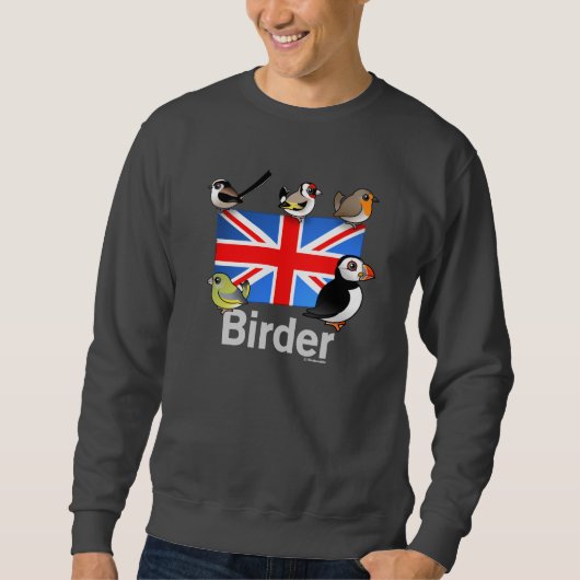 Sweatshirt Birder BRITANNIQUE (Devant)