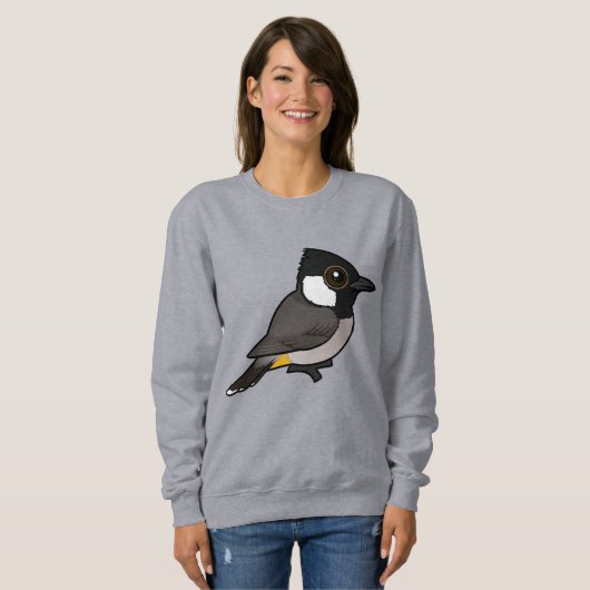 Sweatshirt Birdorable White-eared Bulbul (Devant entier)