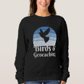 Sweatshirt Birds And Geocaching   (Devant)