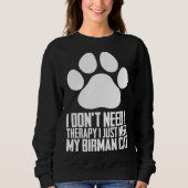 Sweatshirt Birman cat  Birman  Birman kitten  4 (Devant)