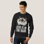 Sweatshirt Birman cat  Birman  Birman mother  1 (Devant entier)