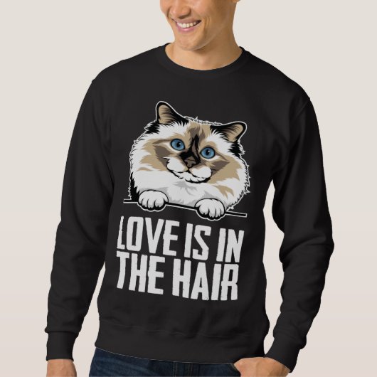 Sweatshirt Birman cat  Birman  Birman mother  1 (Devant)