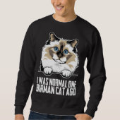 Sweatshirt Birman cats Birman Birman kitten 3 (Devant)