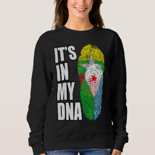 Sweatshirt Birman Et Djibouti Mélangent L'ADN Patrimoine Du D
