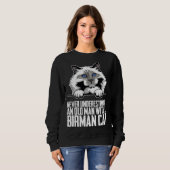 Sweatshirt Birman mom  Birman kitten  Birmans  2 (Devant entier)