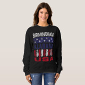 Sweatshirt Birmingham Alabama Usa (Devant entier)