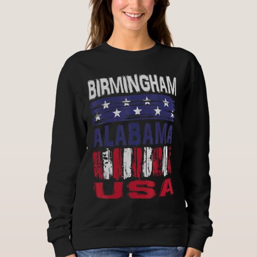 Sweatshirt Birmingham Alabama Usa (Devant)