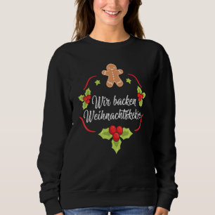 Sweatshirt Biscuits de Noël