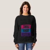 Sweatshirt Bisexual Bi Pride Drapeau Je suis comme Hamilton S (Devant entier)