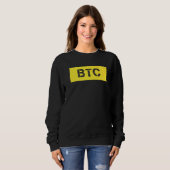 Sweatshirt Bitcoin Btc (Devant entier)