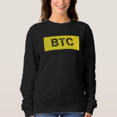 Sweatshirt Bitcoin Btc (Devant)