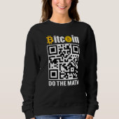 Sweatshirt Bitcoin Do The Math BTC Crypto Mens Saying (Devant)